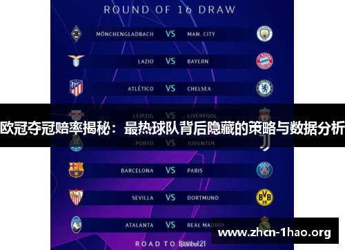 欧冠夺冠赔率揭秘：最热球队背后隐藏的策略与数据分析